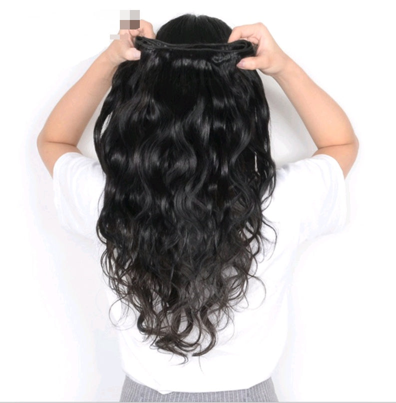 Real Hair Wig Hair Styling Hair Extension Body