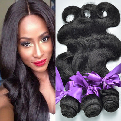 Real Hair Wig Hair Styling Hair Extension Body