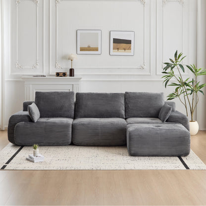Modern Memory Foam Compressed Sofa