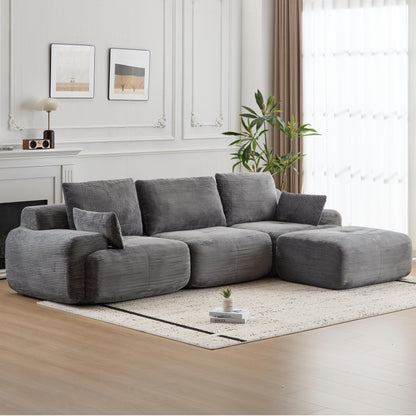 Modern Memory Foam Compressed Sofa