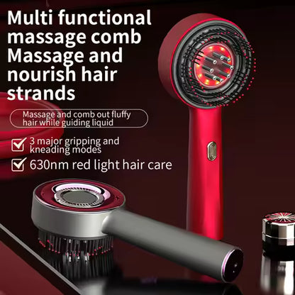 Peigne Massant Électrique Huilé — Naelis Care™